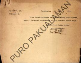 Bendel tentang pemberitahuan peraturan kepada orang-orang yang hendak mendirikan  bangunan atau m...