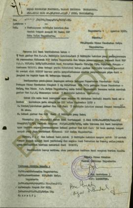 Surat dari Dinas Kesehatan Propinsi DIY kepada Kepala Dinas Kesehatan Kodya Yogyakarta Nomor 0202...