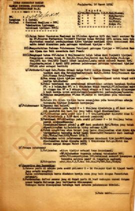 Surat dari Pengawas, Kepala Dinas Kesehatan Rakyat DIY kepada Kepala Dinas Kesehatan Rakyat Kabup...