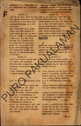 Surat No.1125/1 yang ditujukan kepada Pakualaman di Yogyakarta dari Assistent Resident Kulon Prog...