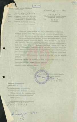 Peraturan Mendagri No. 14/1974 tentang Bentuk Peraturan Daerah Pemerintah Propinsi DIY