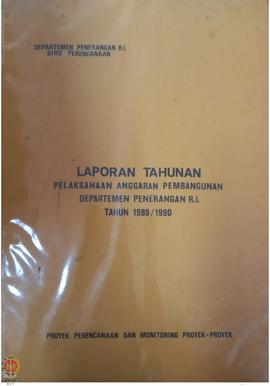 Laporan Tahunan Pelaksanaan Anggaran Pembangunan Departemen Penerangan Republik Indonesia, Tahun ...