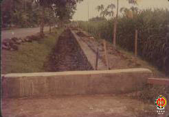 Tampak kondisi saat pekerjaan saluran irigasi mulai dilaksanakan. (bagian 3)