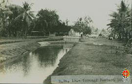 B. Pa. 2. Gorong-gorong Pemberi (kondisi 100%). Tampak gorong –gorong yang sudah jadi.