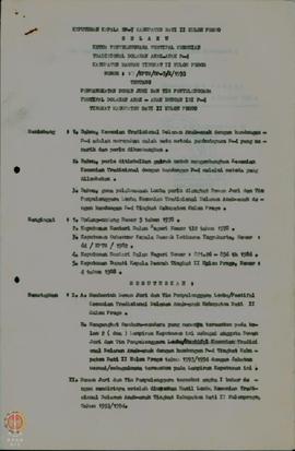 Surat Keputusan Kepala BP-7 Kabupaten Dati II Kulon Progo No : 10/KPTS/BP-7/X/1993, tanggal 15 No...