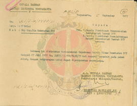 SK Kepala Dinas Kesehatan DIY tentang Pemberian ijin kepada CV. Panti Afiat untuk membuka apotik ...