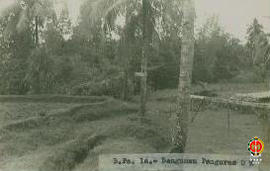 B. Pa. 1. Bangunan Penguras (kondisi 0%). Tampak gambar lokasi  sebelum proyek dilaksanakan.