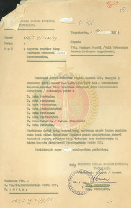 Laporan rutin tiap triwulan mengenai data-data perekonomian.
