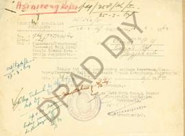 Surat penetapan Walikota kepada Daerah Kotapraja Yogyakarta No.6 tahun 1964 tentang penetapan ket...