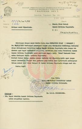 Pengedaran vandel beberapa instansi di lingkungan Pemda. DIY dari Komite Usaha dana Hipmatindo Pu...