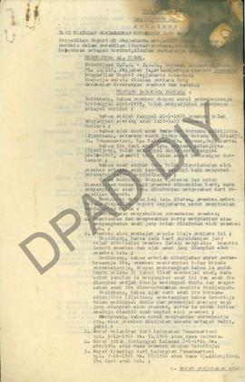 Surat turunan dari Pengadilan Negeri Yogyakarta perihal permohonan Sdr. Redjo Utama al, Redjo Kam...