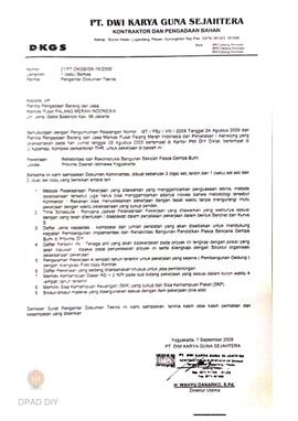 Dokumen teknis kegiatan rehabilitasi dan rekonstruksi bangunan sekolah pasca gempa bumi di Provin...
