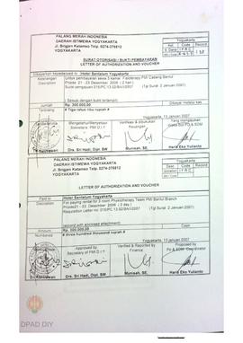 Pembelian perlengkapan fisioterapi guna operasional fisioterapi PMI Bantul 21 – 23 Desember 2006 ...