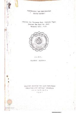 Makalah pada  Seminar IKIP PGRI Yogyakarta tanggal 21 – 22 Januari 1991 oleh Drs. Suparno dengan ...