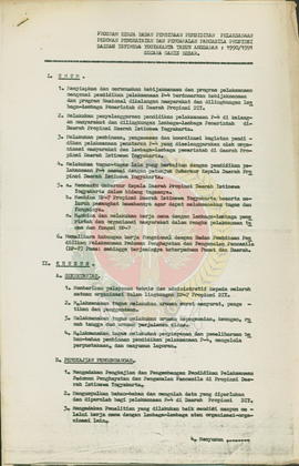 Program Kerja Badan Pembinaan Pendidikan Pelaksanaan Pedoman Penghayatan dan Pengamalan Pancasila...