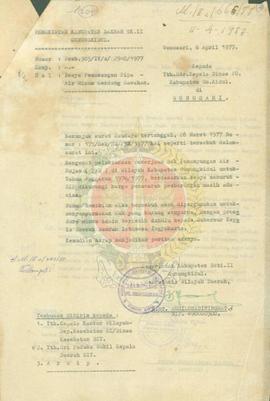 Biaya pemasangan air minum Sendang Sawahan Gunungkidul.
