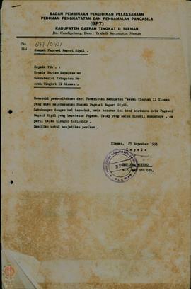 Kumpulan Surat Sumpah Pegawai Negeri Sipil Tahun 1993-1996.