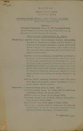 Surat Keputusan Bupati Kepala Daerah Tingkat II Sleman Nomor:  219/Kep.KDH/1988 tentang Pelayanan...