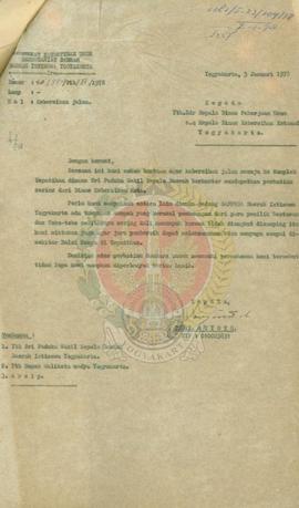 Kebersihan jalan di sekitar Balai mangun Komplek Kepatihan.