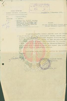 Kepres No 52/1971 tentang laporan para pejabat negara/PNS/ABRI mengenai kewajiban membayar pajak-...