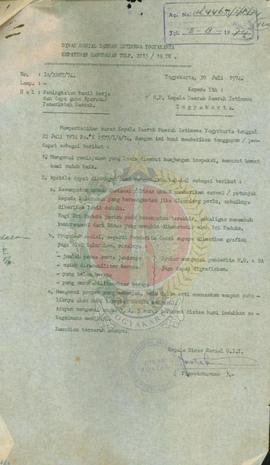 Peningkatan hasil kerja dan daya guna aparatur pemerintah.