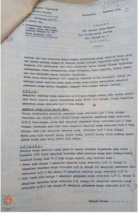 Surat Kepala Direktorat Sosial Politik Daerah Istimewa Yogyakarta kepada Menteri Dalam Negeri up....