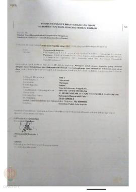 Permohonan Pembayaran Bantuan Rehabilitasi dan Rekonstruksi Rumah, Nama Kelompok Masyarakat Petir...