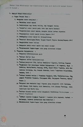 Surat Nomor: 893.3/284 Tanggal 10 Agustus 1998, tentang Uraian  Tugas Kantor BP-7 Sleman. - Surat...