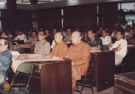 Perwakilan dari Walubi sedang mengikuti acara Peringatan 100 Tahun Parlemen Agama-agama Sedunia d...