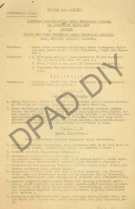 Turunan dari salinan Keputusan Presiden/Ketua Dewan Pertahanan Nasional Nomor : 4/Depertan Tahun ...