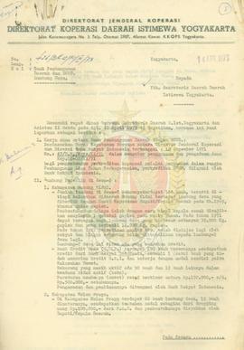 Laporan kerja sama BPD dan BUUD, Lumbung Desa.