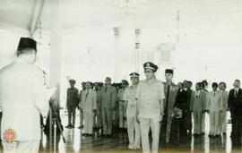 Wakil Jaksa Agung sedang mengambil Sumpah Jabatan kepada Pejabat Jaksa Tinggi yang baru