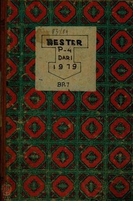 Kumpulan Regester P4 Generasi Muda Tahun 1979-1986.