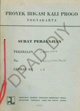 Surat perjanjian jual-beli No. 02/2/P/PIKP/Perj/1978, Pekerjaan  jual – beli Spare Part proyek ir...