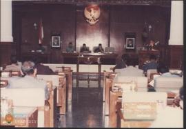 Pidato Sidang Pari Purna DPRD Propinsi DIY oleh Pimpinan DPRD Propinsi DIY yang dihadiri oleh Pen...