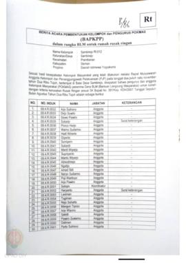 Checklist Kelengkapan Dokumen untuk Pencairan Dana Rehabilitasi dan Rekonstruksi Rumah Rusak Ring...