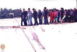 Wakil Presiden Try Sutrisno beserta rombongan beberapa Mentri didampingi PA VIII akan membuka sec...