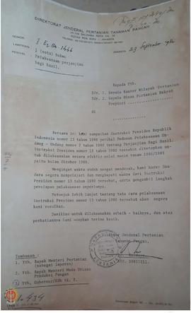Instruksi Presiden RI Nomor 13 tahun 1980 tentang Pedoman Pelaksanaan Undang-undang Nomor 2 tahun...