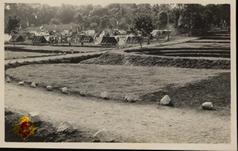 Tampak pemandangan di area perke-mahan dari kejauhan.