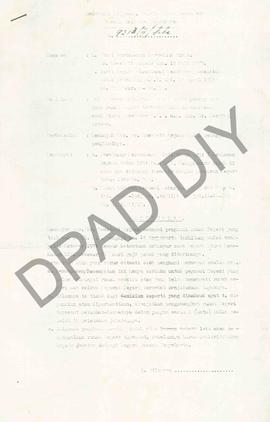 . Surat Keputusan pengawas Kepala Dinas Kesehatan DIY. N0.: 9313/IV /SK. tgl. 23 September 1974 t...