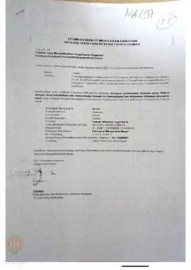 Permohonan Pembayaran Bantuan Rehabilitasi dan Rekonstruksi Rumah, Nama Kelompok Masyarakat Mlati...